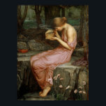 Vintage Art John William Waterhouse Psyche Poster<br><div class="desc">Enchanting and beautiful Pre-Raphaelite art by John William Waterhouse featuring Psyche Opening the Golden Box 1903, </div>