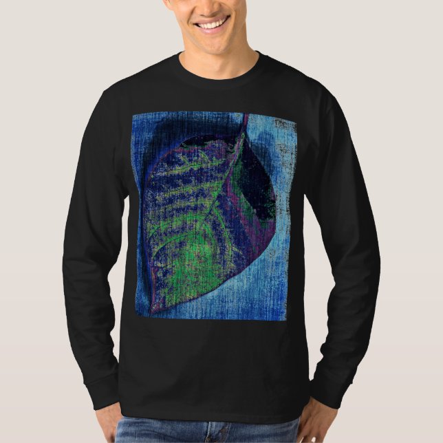 Vintage Art leaf 2 T-Shirt (Front)