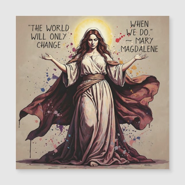 Vintage Art Mary Magdalene Quote  (Front)