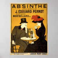Vintage Art Nouveau Absinthe Ad by L. Cappiello