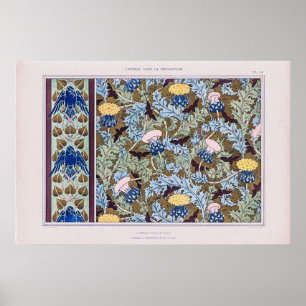 Vintage Art Nouveau Animal Forms in Decoration