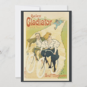 Vintage Art Nouveau, Bicycles Gladiator Cycles