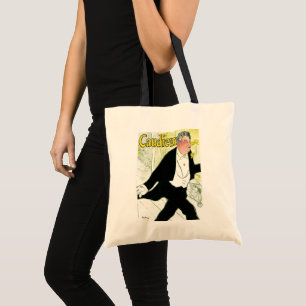 Vintage Art Nouveau, Caudieux by Toulouse Lautrec Tote Bag