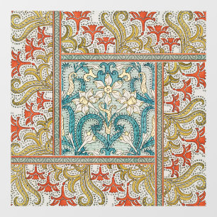 Vintage Art Nouveau Daffodil Pattern Verneuil