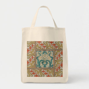Vintage Art Nouveau Daffodil Pattern Verneuil Tote Bag