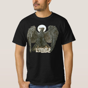 Vintage Art Nouveau Eagle, Birds of Prey T-Shirt