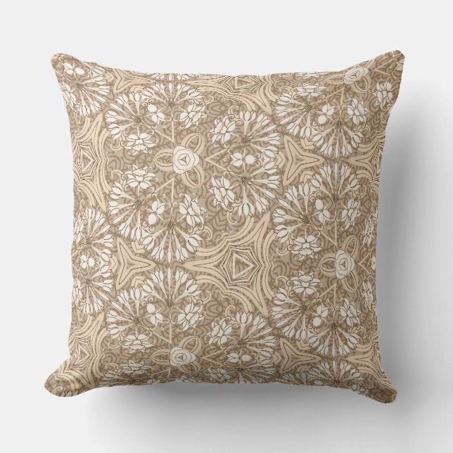 Vintage Art Nouveau Elegance Cushion (Front)