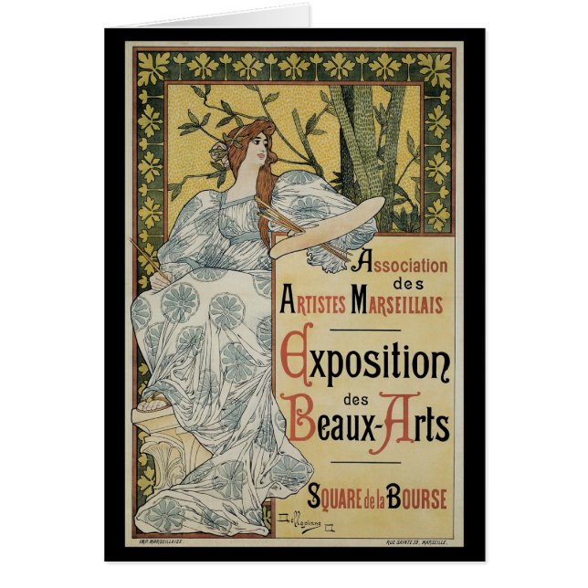 Vintage Art Nouveau, Exposition des Beaux Arts (Front)