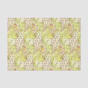 Vintage Art Nouveau Fairy-tale Lady Pattern Tissue Paper