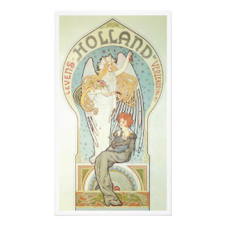 Vintage Art Nouveau, Holland Levensverzekering Photo Print