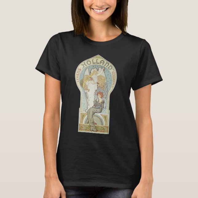 Vintage Art Nouveau, Holland Levensverzekering T-Shirt (Front)