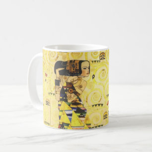 Vintage Art Nouveau Klimt Tree of Life Frieze Coffee Mug