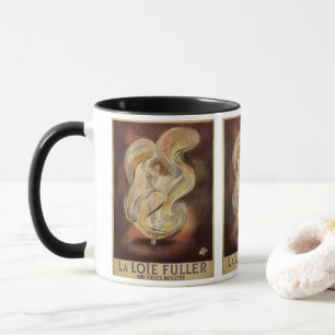 Vintage Art Nouveau, La Loie Fuller Modern Dancer Mug