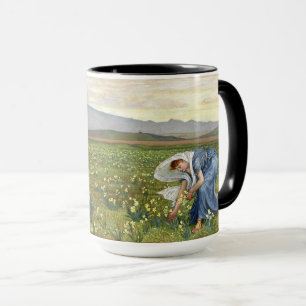 Vintage Art Nouveau La Primavera by Walter Crane Mug