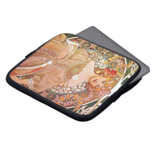 Vintage Art Nouveau Laptop Sleeve