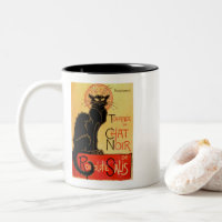 Vintage Art Nouveau Le Chat Noir Black Cat Theophi