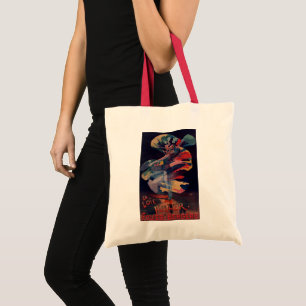 Vintage Art Nouveau, Loie Fuller at Folies Bergere Tote Bag