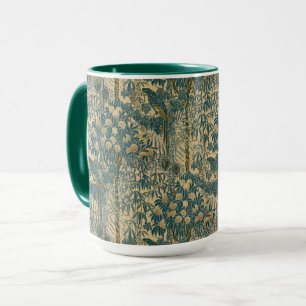 Vintage Art Nouveau Macaw Pattern by Walter Crane Mug