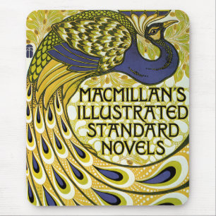 Vintage Art Nouveau, Macmillan's Peacock Feather Mouse Pad