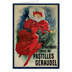 Vintage Art Nouveau Pastilles Geraudel Cough Drops