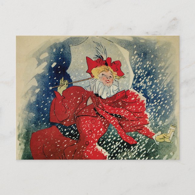 Vintage Art Nouveau Pastilles Geraudel Cough Drops Postcard (Front)