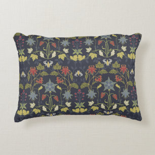 vintage art nouveau pattern. Art Nouveau. aquilegi Decorative Cushion