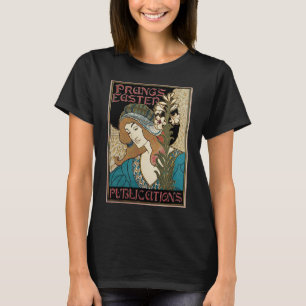 Vintage Art Nouveau, Prangs Easter Publications T-Shirt