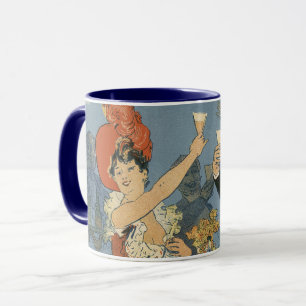 Vintage Art Nouveau, Taverne Olympia Restaurant Mug