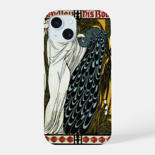 Vintage Art Nouveau, The Kiss by William Bradley iPhone 15 Case