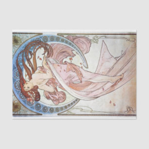 Vintage Art Nouveau  Tissue Paper