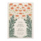 Vintage Art Nouveau Wedding Invitation