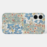 Vintage Art Nouveau Wild Geranium Floral Pattern