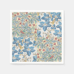 Vintage Art Nouveau Wild Geranium Floral Pattern Napkin