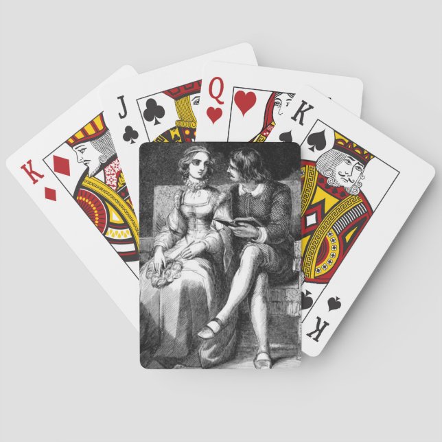 Vintage Art Playing Cards (Back)