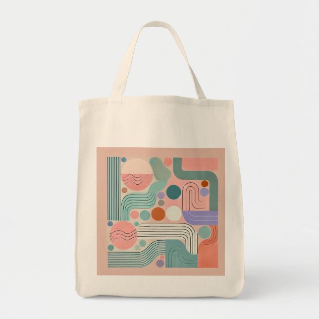 Vintage art Style tote (Front)