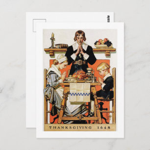 Vintage Art Thanksgiving Postcards