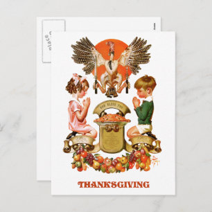 Vintage Art Thanksgiving Postcards