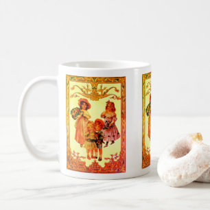 Vintage Art Victorian Children Coffee Mug