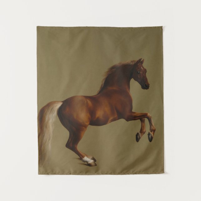 Vintage Art Whistlejacket by George Stubbs Tapestry (Front)