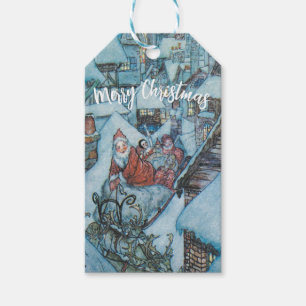 Vintage Arthur Rackham Christmas Gift Tags