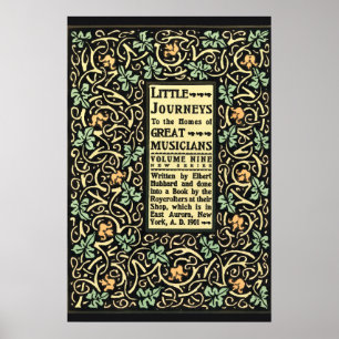 Vintage Arts And Crafts Roycrofters Cover Poster