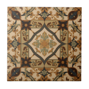 Vintage Arts & Crafts Craftsman, Mission Style Ceramic Tile