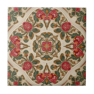 Vintage Arts & Crafts Craftsman, Mission Style Ceramic Tile