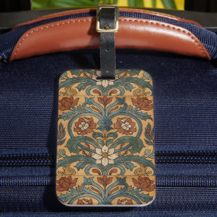 Vintage Arts & Crafts Craftsman, Mission Style  Luggage Tag