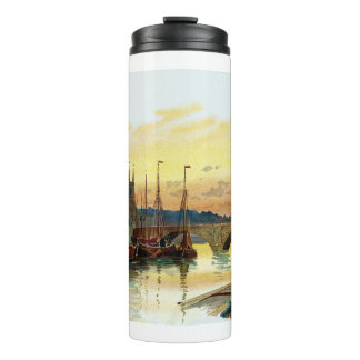 Vintage Artwork of London Bridge Thermal Tumbler