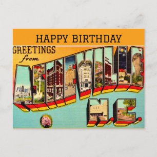 Vintage Asheville NC Occasion Postcard