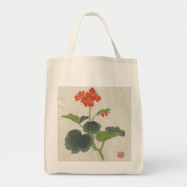 Vintage Asian Blossom Bag (Front)