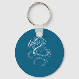 Vintage Asian Dragon Key Ring