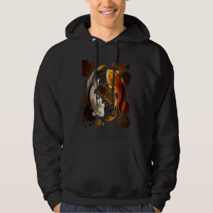 Vintage Asian Japanese Koi Carp Nishikigoi Koi Fis Hoodie