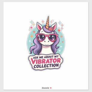 Vintage Ask Me About My Vibrator Collection Unicor